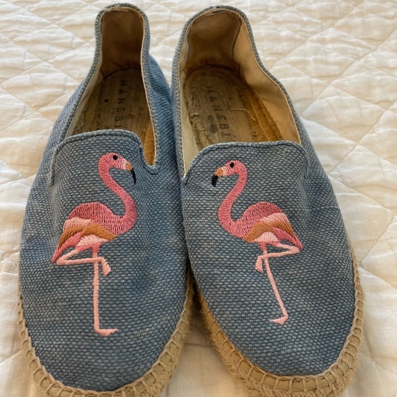 Manebi flamingo flat espadrilles. 39. - Picture 3 of 9